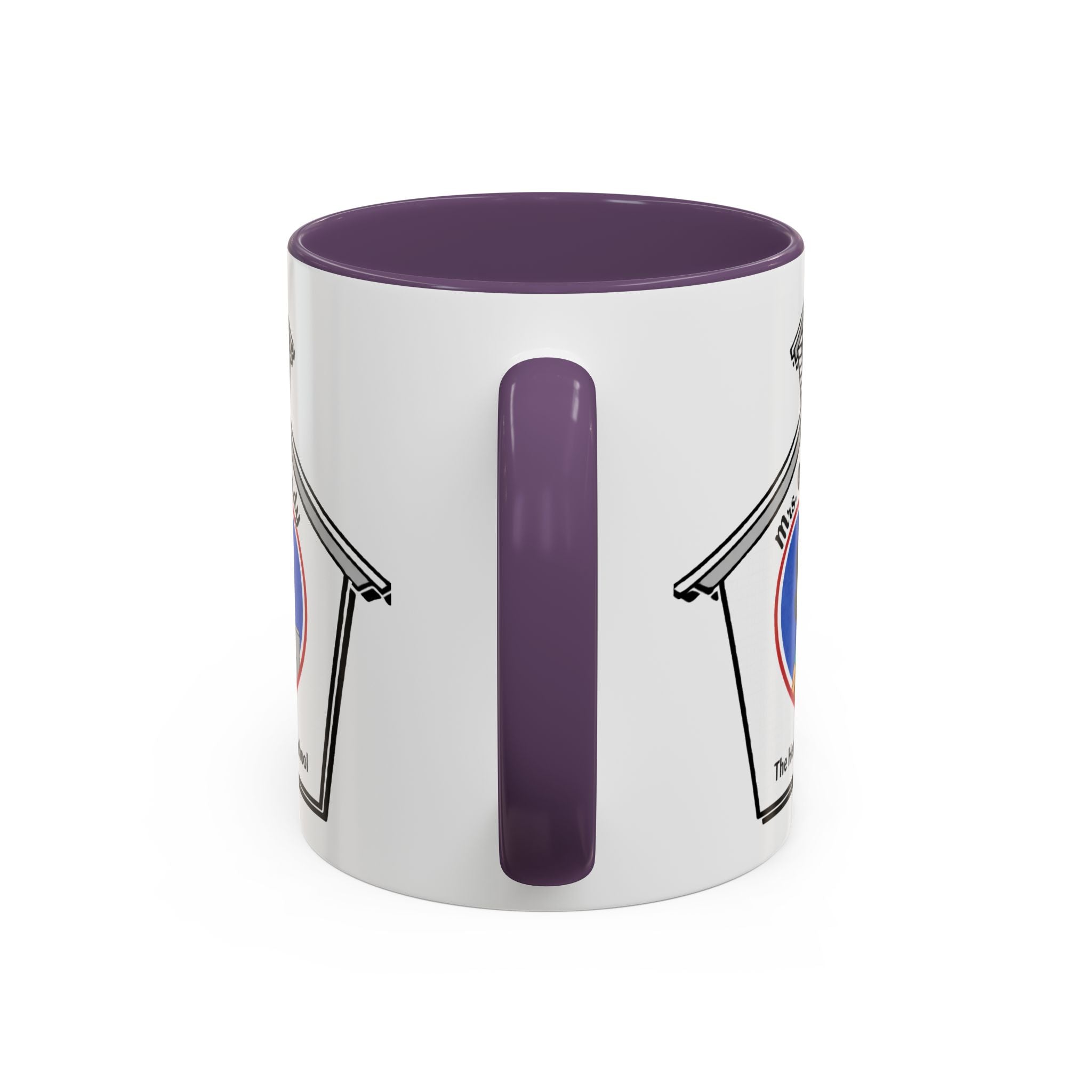 5. Mrs. Office Lady Coffee Mug — “The Heart of the School” Accent Mug (11/15oz)