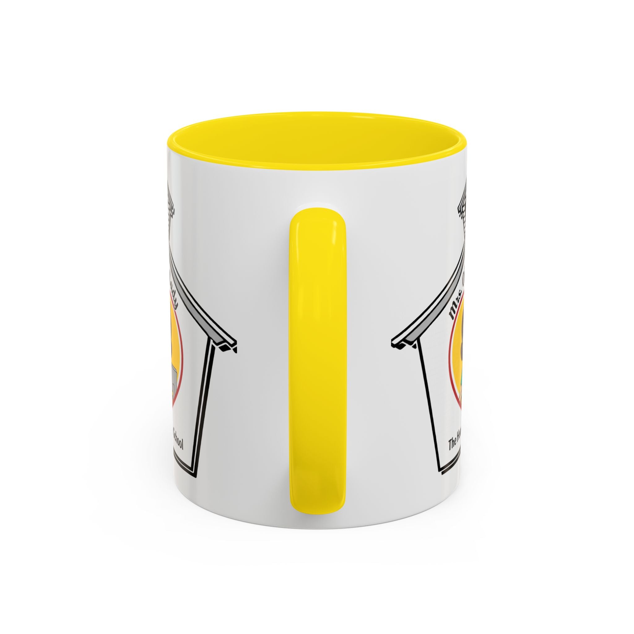 3. Mrs. Office Lady Coffee Mug — “The Heart of the School” Accent Mug (11/15oz)