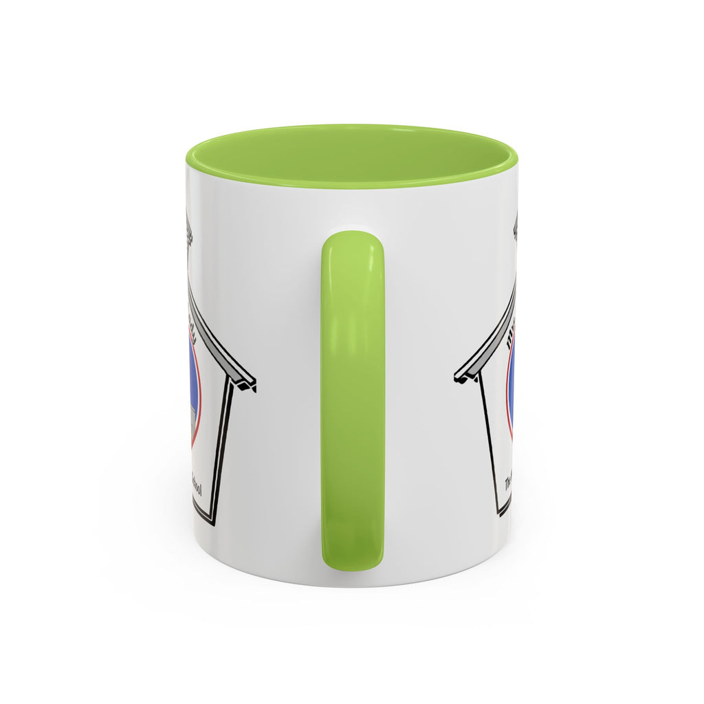 7. Mrs. Office Lady Coffee Mug — “The Heart of the School” Accent Mug (11/15oz)