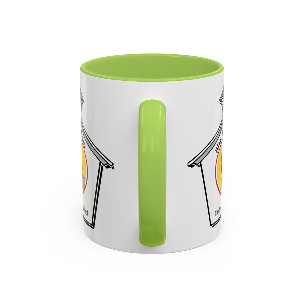 3. Mrs. Office Lady Coffee Mug — “The Heart of the School” Accent Mug (11/15oz)