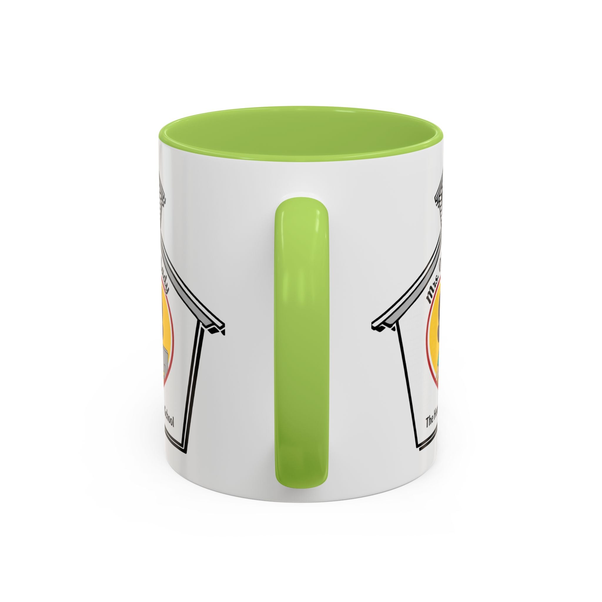 3. Mrs. Office Lady Coffee Mug — “The Heart of the School” Accent Mug (11/15oz)