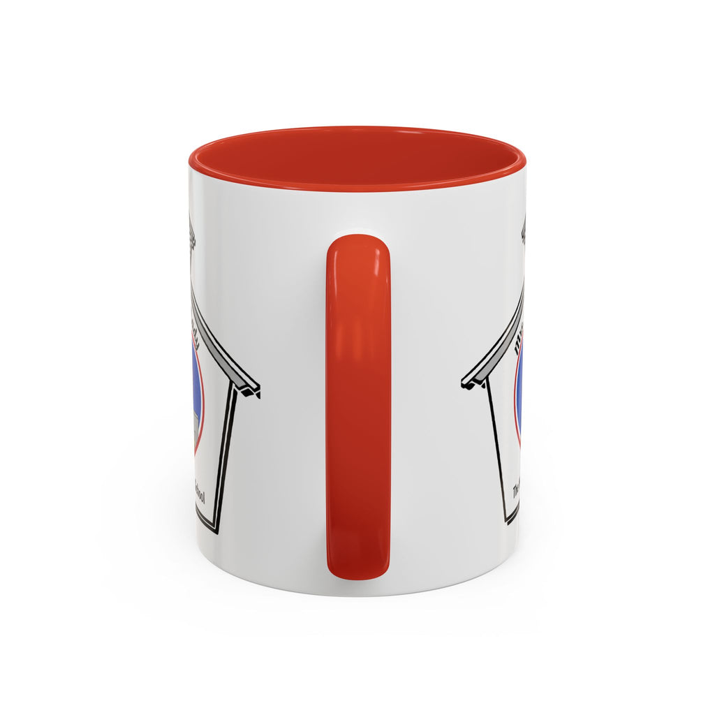 7. Mrs. Office Lady Coffee Mug — “The Heart of the School” Accent Mug (11/15oz)