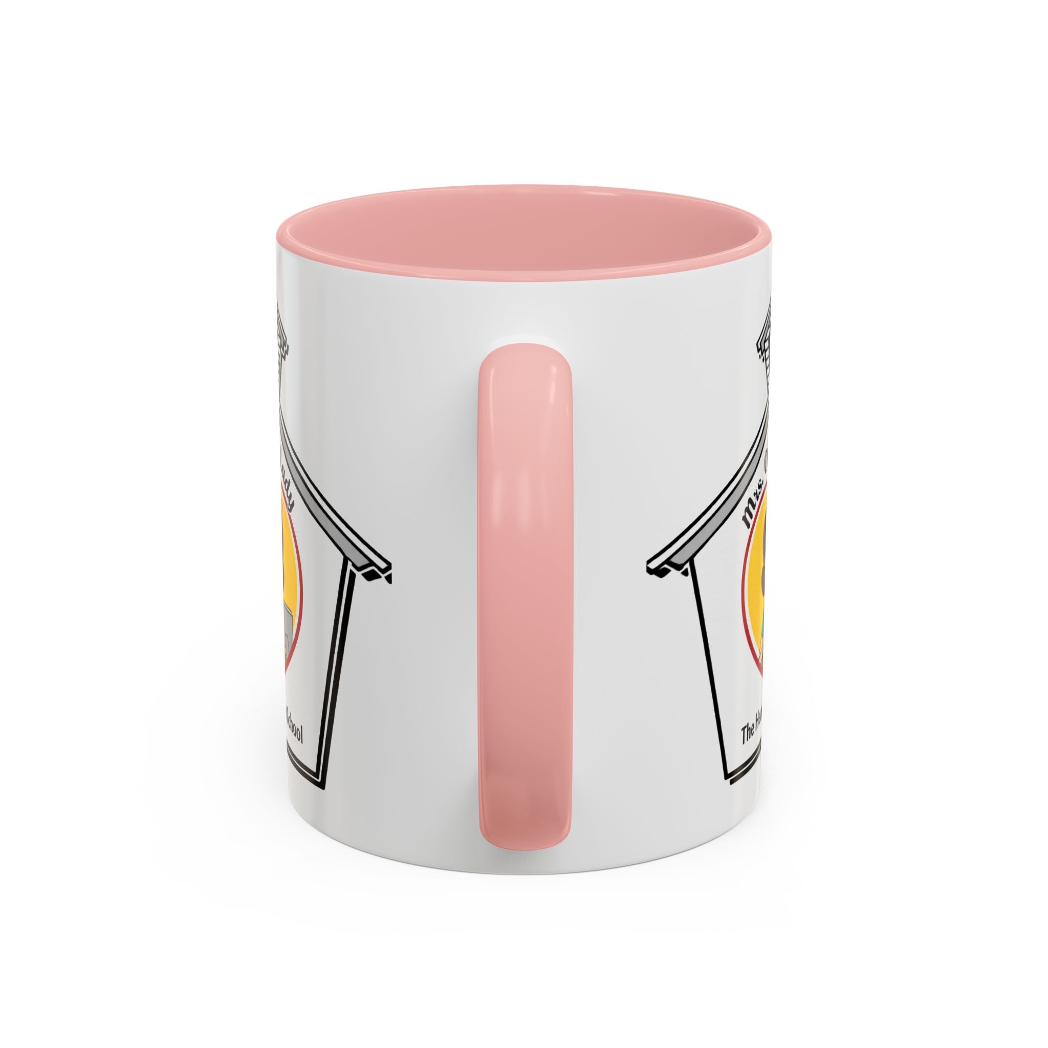 3. Mrs. Office Lady Coffee Mug — “The Heart of the School” Accent Mug (11/15oz)