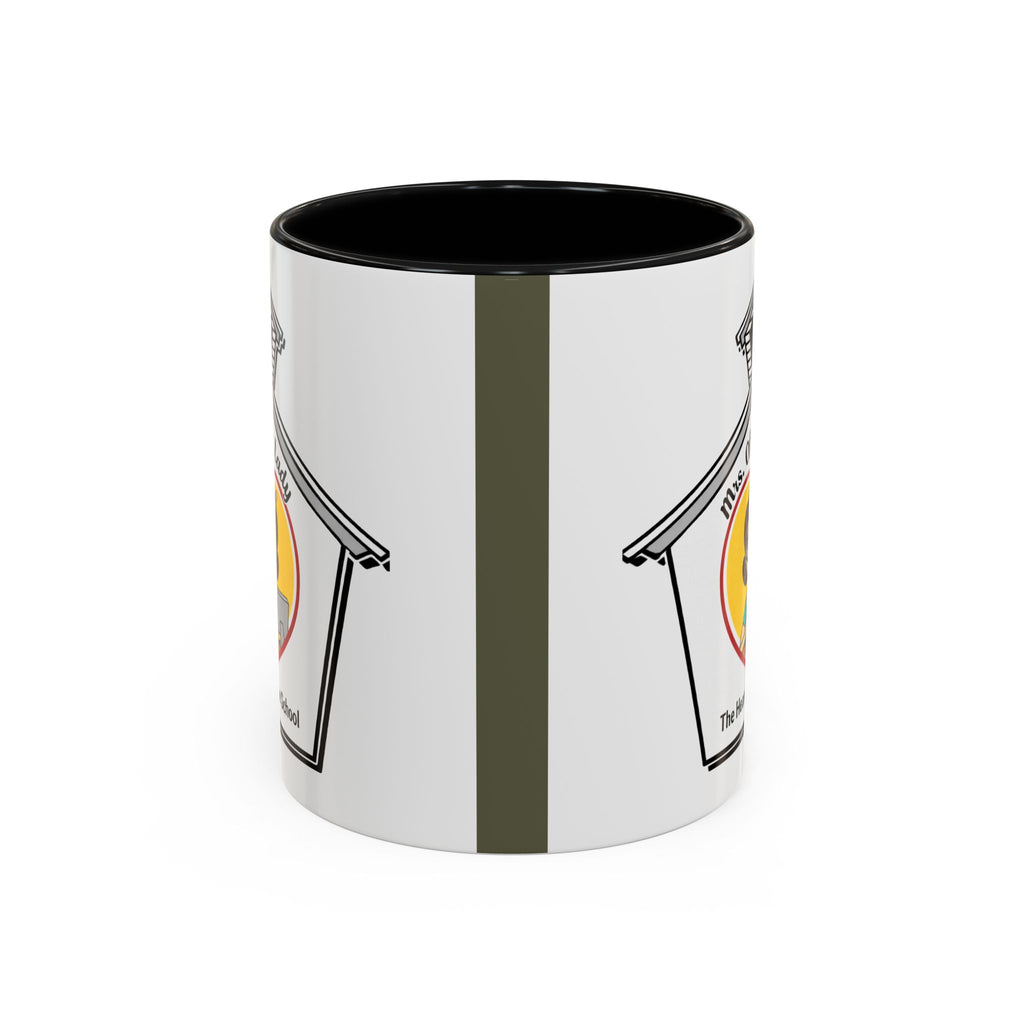 3. Mrs. Office Lady Coffee Mug — “The Heart of the School” Accent Mug (11/15oz)