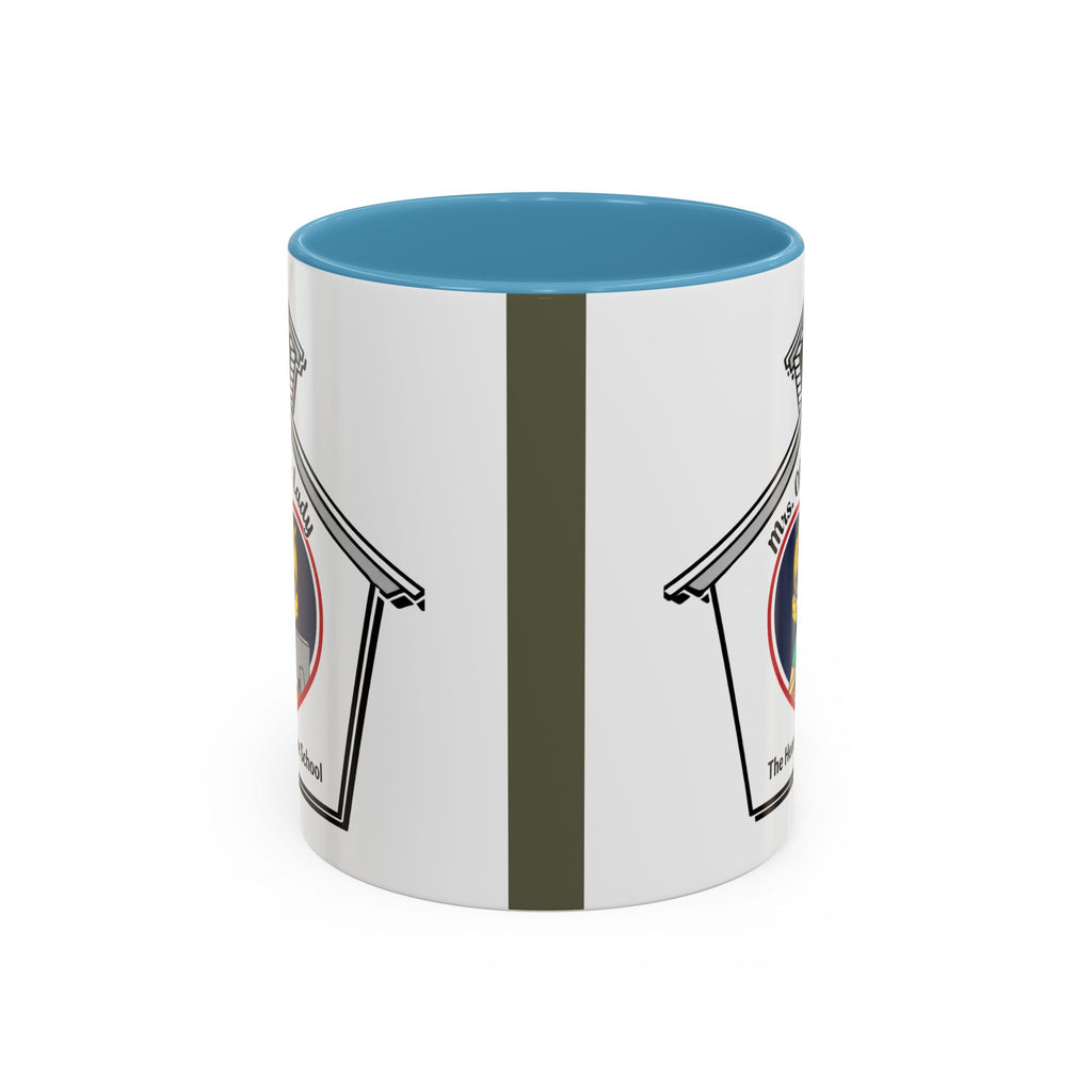 2. Mrs. Office Lady Coffee Mug — “The Heart of the School” Accent Mug (11/15oz)