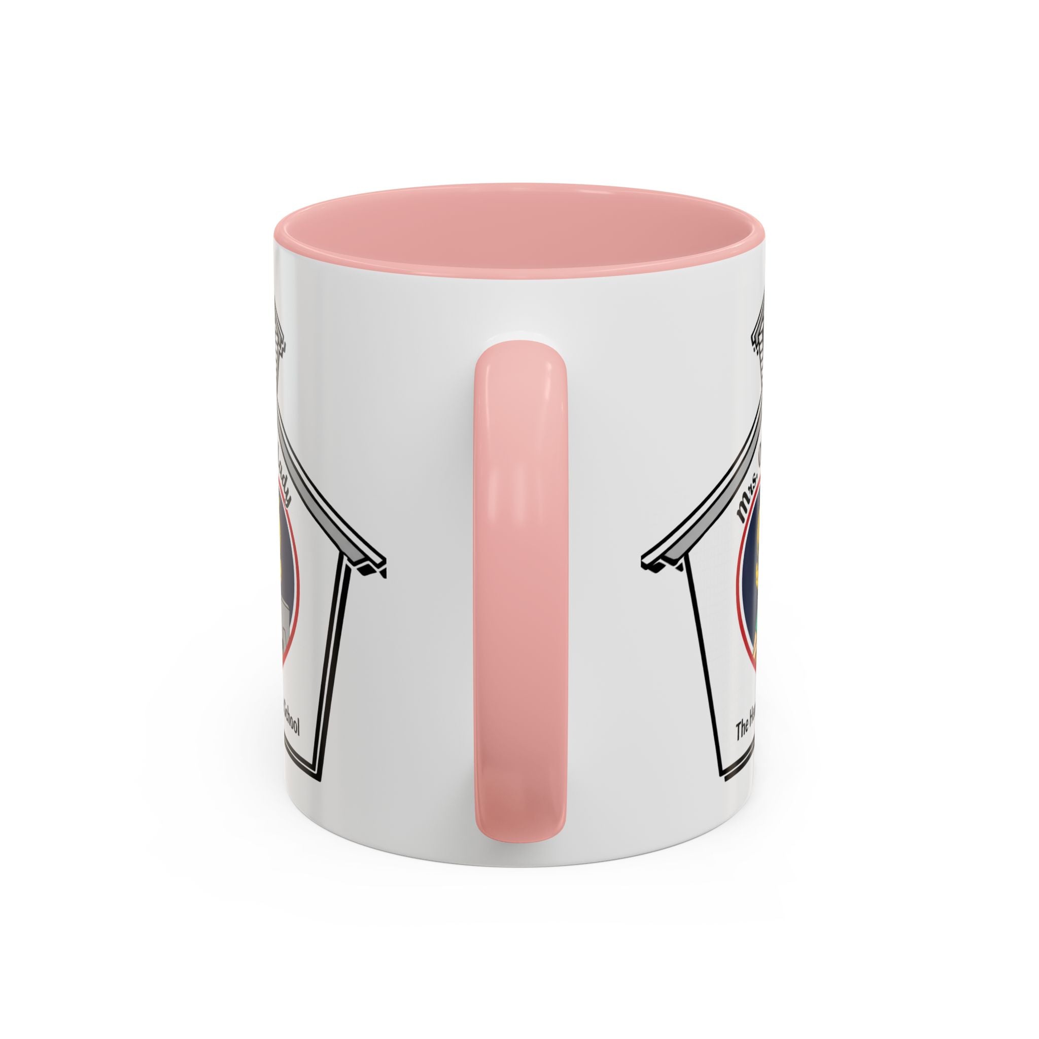 2. Mrs. Office Lady Coffee Mug — “The Heart of the School” Accent Mug (11/15oz)