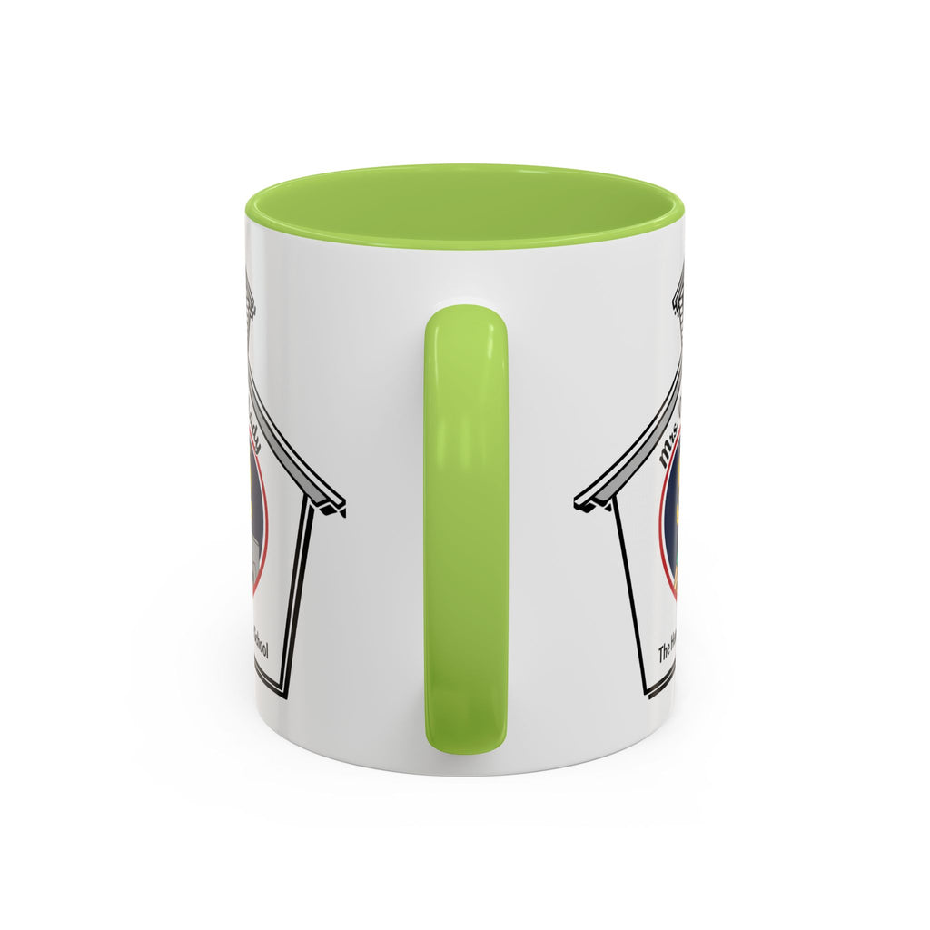 2. Mrs. Office Lady Coffee Mug — “The Heart of the School” Accent Mug (11/15oz)