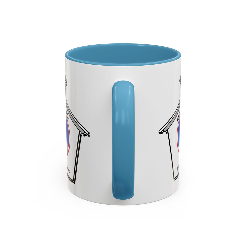 7. Mrs. Office Lady Coffee Mug — “The Heart of the School” Accent Mug (11/15oz)